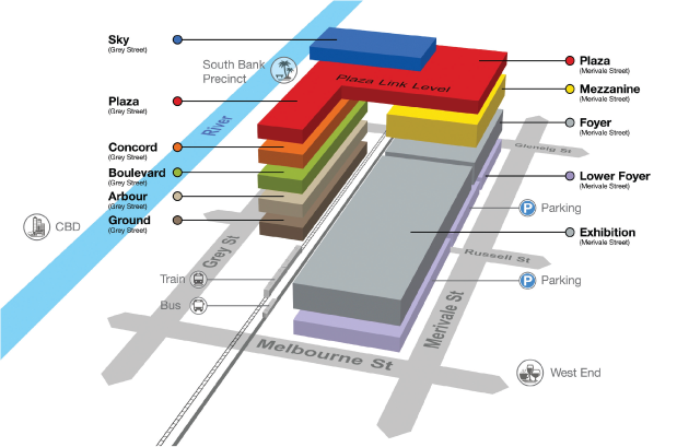 BCEC map